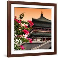 China 10MKm2 Collection - Bell Tower 14th Century - Xi'an City-Philippe Hugonnard-Framed Photographic Print