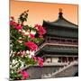 China 10MKm2 Collection - Bell Tower 14th Century - Xi'an City-Philippe Hugonnard-Mounted Photographic Print