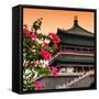 China 10MKm2 Collection - Bell Tower 14th Century - Xi'an City-Philippe Hugonnard-Framed Stretched Canvas