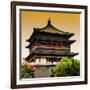 China 10MKm2 Collection - Bell Tower 14th Century - Xi'an City-Philippe Hugonnard-Framed Photographic Print