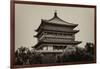 China 10MKm2 Collection - Bell Tower 14th Century-Philippe Hugonnard-Framed Photographic Print