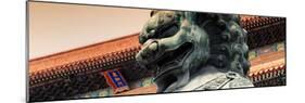 China 10MKm2 Collection - Bronze Chinese Lion in Forbidden City-Philippe Hugonnard-Mounted Photographic Print