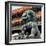 China 10MKm2 Collection - Bronze Chinese Lion in Forbidden City-Philippe Hugonnard-Framed Photographic Print