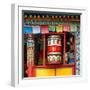 China 10MKm2 Collection - Buddhist Prayer Wheel-Philippe Hugonnard-Framed Photographic Print