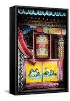 China 10MKm2 Collection - Buddhist Prayer Wheel-Philippe Hugonnard-Framed Stretched Canvas