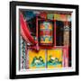 China 10MKm2 Collection - Buddhist Prayer Wheel-Philippe Hugonnard-Framed Photographic Print