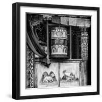 China 10MKm2 Collection - Buddhist Prayer Wheel-Philippe Hugonnard-Framed Photographic Print