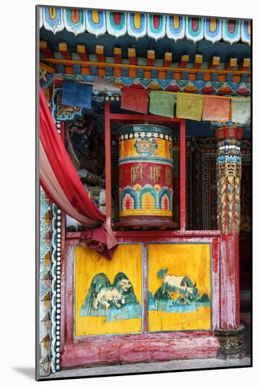 China 10MKm2 Collection - Buddhist Prayer Wheel-Philippe Hugonnard-Mounted Photographic Print