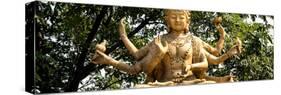 China 10MKm2 Collection - Buddhist Statue-Philippe Hugonnard-Stretched Canvas
