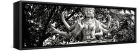 China 10MKm2 Collection - Buddhist Statue-Philippe Hugonnard-Framed Stretched Canvas