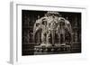 China 10MKm2 Collection - Buddhist Temple - Elephant Statue-Philippe Hugonnard-Framed Photographic Print