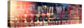 China 10MKm2 Collection - Buddhist Temple with Incense Burning-Philippe Hugonnard-Stretched Canvas