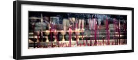 China 10MKm2 Collection - Buddhist Temple with Incense Burning-Philippe Hugonnard-Framed Photographic Print