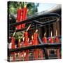 China 10MKm2 Collection - Candles in a Buddhist Temple-Philippe Hugonnard-Stretched Canvas