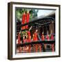 China 10MKm2 Collection - Candles in a Buddhist Temple-Philippe Hugonnard-Framed Photographic Print