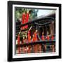 China 10MKm2 Collection - Candles in a Buddhist Temple-Philippe Hugonnard-Framed Photographic Print