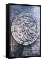 China 10MKm2 Collection - Chinese ancient Sculpture Dragons-Philippe Hugonnard-Framed Stretched Canvas