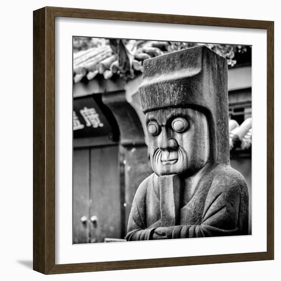 China 10MKm2 Collection - Chinese ancient Statue-Philippe Hugonnard-Framed Photographic Print