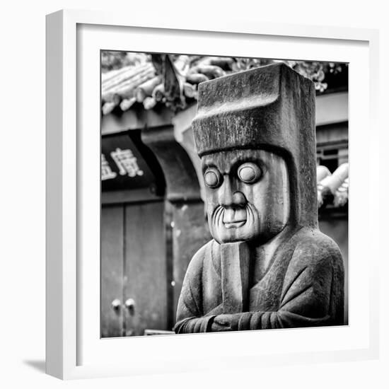 China 10MKm2 Collection - Chinese ancient Statue-Philippe Hugonnard-Framed Photographic Print