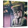 China 10MKm2 Collection - Chinese ancient Statue-Philippe Hugonnard-Stretched Canvas