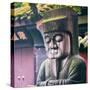 China 10MKm2 Collection - Chinese ancient Statue-Philippe Hugonnard-Stretched Canvas