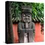 China 10MKm2 Collection - Chinese ancient Statue-Philippe Hugonnard-Stretched Canvas