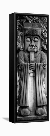 China 10MKm2 Collection - Chinese ancient Statue-Philippe Hugonnard-Framed Stretched Canvas