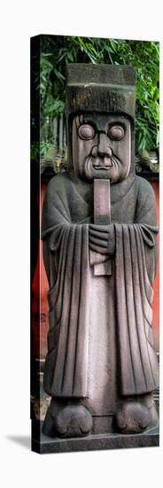 China 10MKm2 Collection - Chinese ancient Statue-Philippe Hugonnard-Stretched Canvas