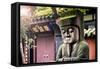 China 10MKm2 Collection - Chinese ancient Statue-Philippe Hugonnard-Framed Stretched Canvas