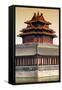 China 10MKm2 Collection - Chinese Architecture at Sunset - Forbidden City - Beijing-Philippe Hugonnard-Framed Stretched Canvas