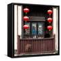 China 10MKm2 Collection - Chinese Architecture with Lanterns-Philippe Hugonnard-Framed Stretched Canvas