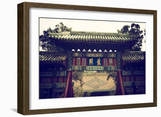 China 10MKm2 Collection - Chinese Architecture-Philippe Hugonnard-Framed Photographic Print