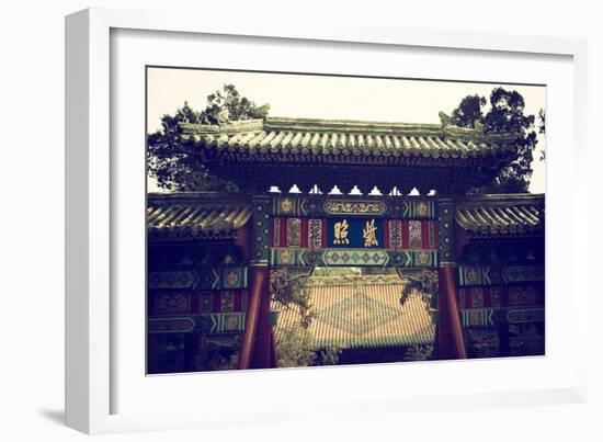 China 10MKm2 Collection - Chinese Architecture-Philippe Hugonnard-Framed Photographic Print