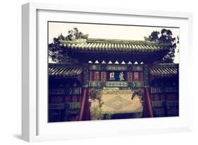 China 10MKm2 Collection - Chinese Architecture-Philippe Hugonnard-Framed Photographic Print