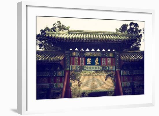 China 10MKm2 Collection - Chinese Architecture-Philippe Hugonnard-Framed Photographic Print