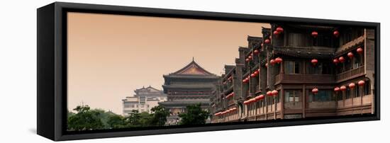 China 10MKm2 Collection - Chinese Architecture-Philippe Hugonnard-Framed Stretched Canvas