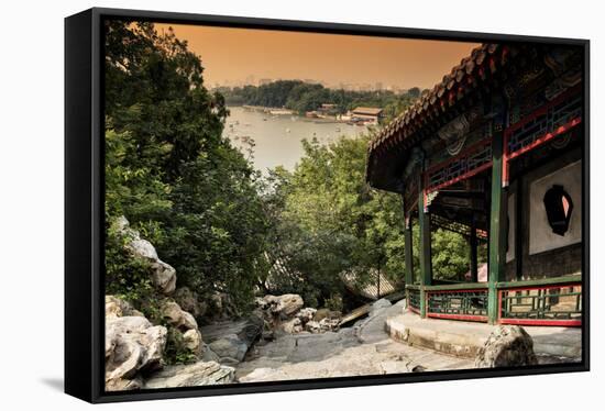 China 10MKm2 Collection - Chinese Architecture-Philippe Hugonnard-Framed Stretched Canvas