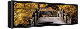 China 10MKm2 Collection - Chinese Bridge in Autumn-Philippe Hugonnard-Framed Stretched Canvas