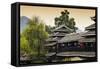 China 10MKm2 Collection - Chinese Buddhist Temple-Philippe Hugonnard-Framed Stretched Canvas