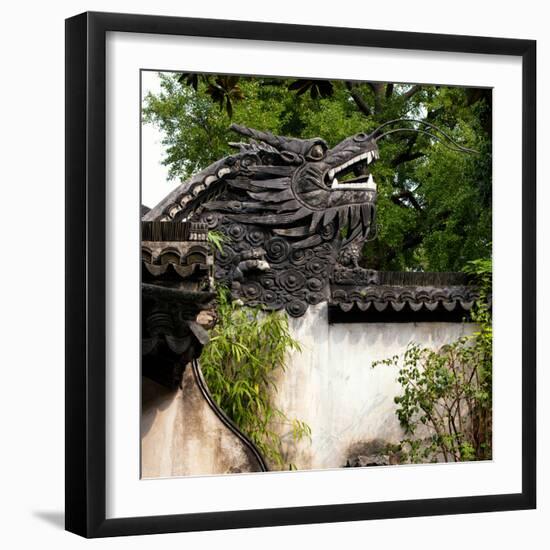 China 10MKm2 Collection - Chinese Dragon Head-Philippe Hugonnard-Framed Photographic Print