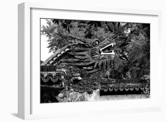 China 10MKm2 Collection - Chinese Dragon Head-Philippe Hugonnard-Framed Photographic Print