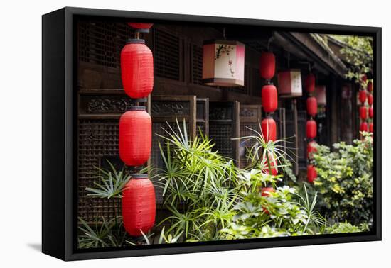 China 10MKm2 Collection - Chinese Lanterns-Philippe Hugonnard-Framed Stretched Canvas