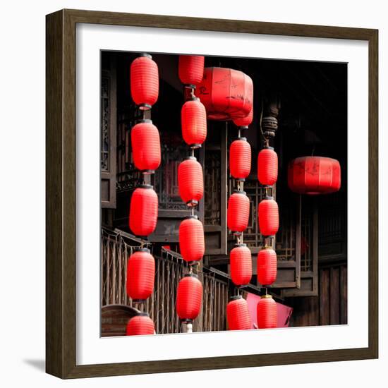 China 10MKm2 Collection - Chinese Lanterns-Philippe Hugonnard-Framed Photographic Print