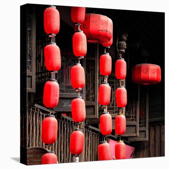 China 10MKm2 Collection - Chinese Lanterns-Philippe Hugonnard-Stretched Canvas