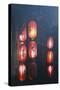 China 10MKm2 Collection - Chinese Lanterns-Philippe Hugonnard-Stretched Canvas