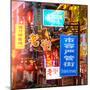 China 10MKm2 Collection - Chinese Signs Night-Philippe Hugonnard-Mounted Photographic Print