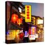 China 10MKm2 Collection - Chinese Signs Night-Philippe Hugonnard-Stretched Canvas