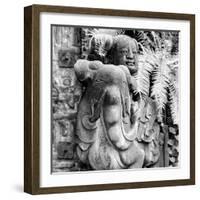 China 10MKm2 Collection - Chinese Statue-Philippe Hugonnard-Framed Photographic Print