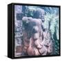 China 10MKm2 Collection - Chinese Statue-Philippe Hugonnard-Framed Stretched Canvas