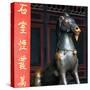 China 10MKm2 Collection - Chinese Statue-Philippe Hugonnard-Stretched Canvas